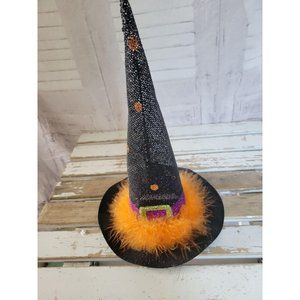 Metal witch hat home decor Halloween kitchen